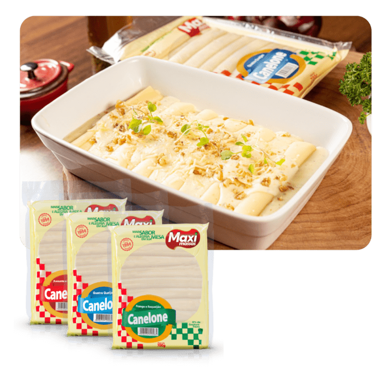 Disponível no tamanho 700g e disponível nos sabores Presunto e Queijo, Frango e Requeijão, e Quatro Queijos.